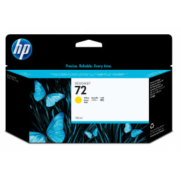 HP 72 mustekasetti 1 kpl Alkuperäinen Keltainen