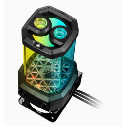 Corsair Hydro XD5 RGB Tietokonekotelo Pumpun ja säiliön yhdistelmä Musta 1 kpl