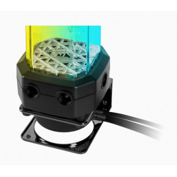 Corsair Hydro XD5 RGB Tietokonekotelo Pumpun ja säiliön yhdistelmä Musta 1 kpl
