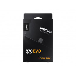 Samsung 870 EVO 500 GB Musta