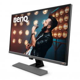 Benq EW3270U 80 cm (31.5") 3840 x 2160 pikseliä 4K Ultra HD LED Musta, Harmaa, Metallinen