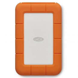 LaCie Rugged USB-C ulkoinen kovalevy 5000 GB Harmaa, Keltainen