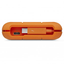 LaCie Rugged USB-C ulkoinen kovalevy 5000 GB Harmaa, Keltainen