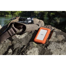 LaCie Rugged USB-C ulkoinen kovalevy 5000 GB Harmaa, Keltainen