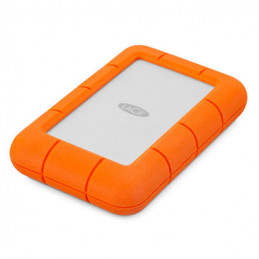 LaCie Rugged Mini ulkoinen kovalevy 2000 GB Oranssi, Hopea