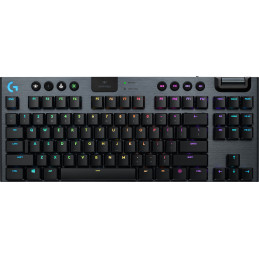 Logitech G G915 TKL näppäimistö Bluetooth QWERTY Pan Nordic Musta