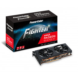 575,00 € | PowerColor Radeon RX 6700 XT Fighter näytönohjain 12 GB ...