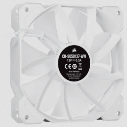 Corsair SP120 RGB ELITE Tietokonekotelo Tuuletin 12 cm Valkoinen 3 kpl