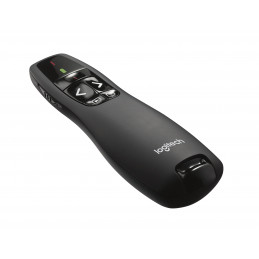 Logitech R400 Wifi-esittelylaite RF Musta