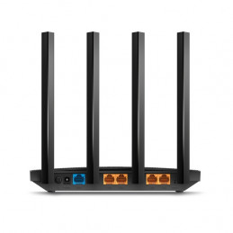 TP-LINK Archer C6U langaton reititin Gigabitti Ethernet Kaksitaajuus (2,4 GHz 5 GHz) Musta