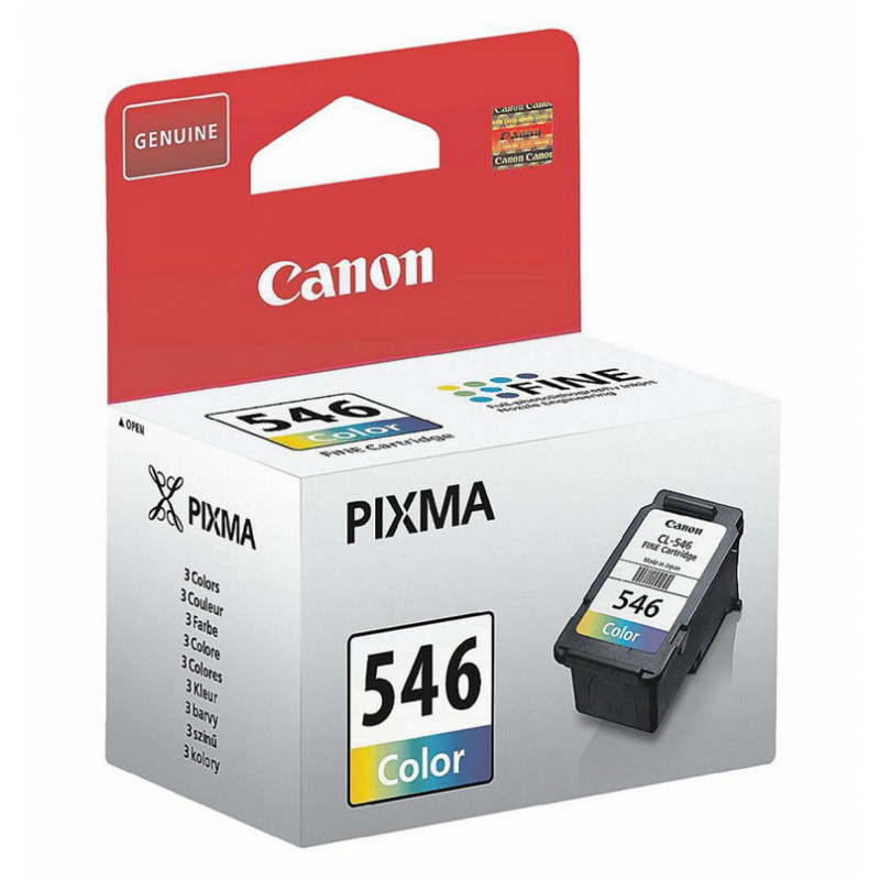 Canon CL-546 mustekasetti 1 kpl Alkuperäinen Syaani, Magenta, Keltainen