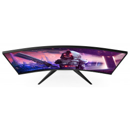 AOC G2 CQ32G2SE BK LED display 80 cm (31.5") 2560 x 1440 pikseliä 2K Ultra HD Musta, Punainen