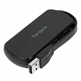 Targus ACH114EU keskitin USB 2.0 480 Mbit s Musta