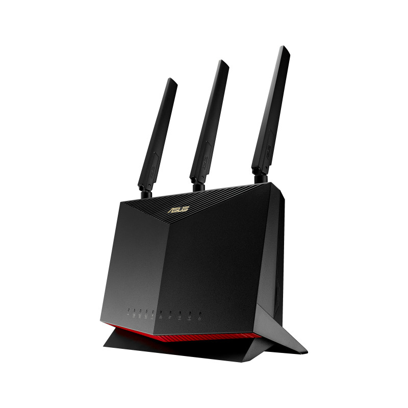 ASUS 4G-AC86U langaton reititin Gigabitti Ethernet Kaksitaajuus (2,4 GHz 5 GHz) 3G Musta
