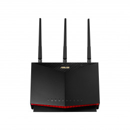 ASUS 4G-AC86U langaton reititin Gigabitti Ethernet Kaksitaajuus (2,4 GHz 5 GHz) 3G Musta