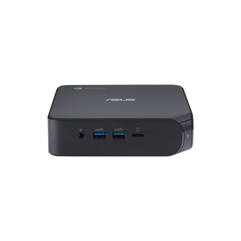 ASUS Chromebox 4 G5007UN DDR4-SDRAM i5-10210U mini PC 10. sukupolven Intel® Core™ i5 4 GB 128 GB SSD Chrome OS Musta