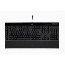 Corsair K55 RGB PRO näppäimistö USB QWERTY Pan Nordic Musta