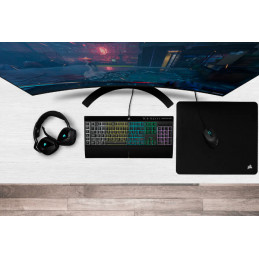 Corsair K55 RGB PRO näppäimistö USB QWERTY Pan Nordic Musta