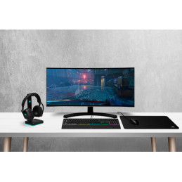 Corsair K55 RGB PRO näppäimistö USB QWERTY Pan Nordic Musta