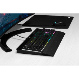 Corsair K55 RGB PRO näppäimistö USB QWERTY Pan Nordic Musta