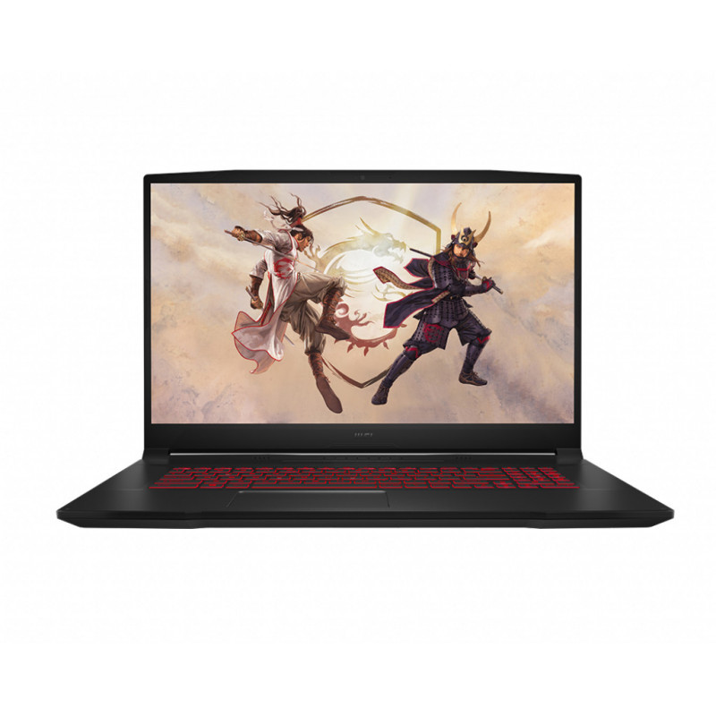 MSI Gaming GF76 11UD-050 Katana Kannettava tietokone 43,9 cm (17.3") Full HD 11. sukupolven Intel® Core™ i7 16 GB DDR4-SDRAM