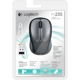 Logitech M235 hiiri Molempikätinen Langaton RF Optinen 1000 DPI