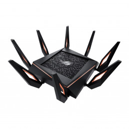 ASUS Rapture GT-AX11000 langaton reititin Gigabitti Ethernet Kolmikaista (2,4 GHz 5 GHz 5 GHz) Musta