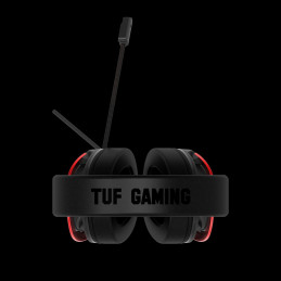 ASUS TUF Gaming H3 Kuulokkeet Pääpanta 3,5 mm liitin Musta, Punainen