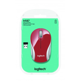 Logitech M187 hiiri Molempikätinen Langaton RF Optinen 1000 DPI