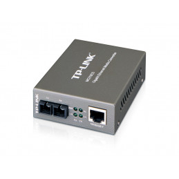 TP-LINK MC210CS verkon mediamuunnin 1000 Mbit s 1310 nm Yksittäistila Musta