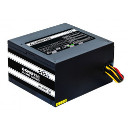 Chieftec GPS-500A8 virtalähdeyksikkö 500 W 20+4 pin ATX ATX Musta