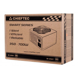 Chieftec GPS-500A8 virtalähdeyksikkö 500 W 20+4 pin ATX ATX Musta