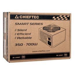 Chieftec GPS-600A8 virtalähdeyksikkö 600 W 20+4 pin ATX ATX Musta