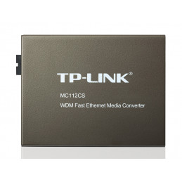 TP-LINK MC112CS verkon mediamuunnin 1000 Mbit s 1550 nm Musta