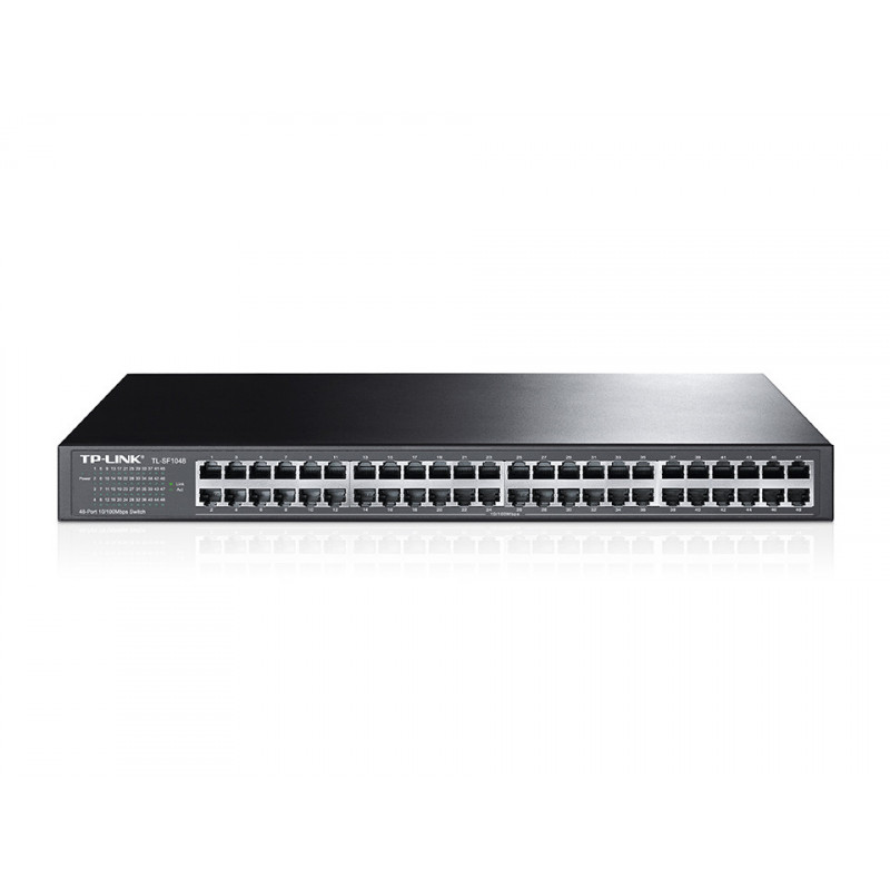 TP-LINK TL-SF1048 Hallitsematon Fast Ethernet (10 100) Harmaa