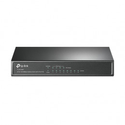 TP-LINK TL-SF1008P Hallitsematon Fast Ethernet (10 100) Power over Ethernet -tuki Musta