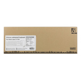 Deltaco TB-501 näppäimistö USB + PS 2 Musta
