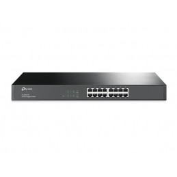 TP-LINK TL-SG1016 Hallittu L2 Gigabit Ethernet (10 100 1000) Musta