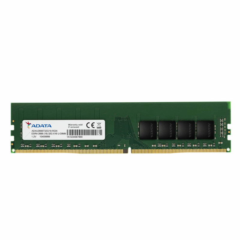 ADATA AD4U26668G19-SGN muistimoduuli 8 GB 1 x 8 GB DDR4 2666 MHz