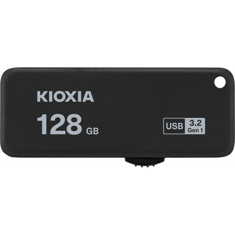 Kioxia TransMemory U365 USB-muisti 128 GB USB A-tyyppi 3.2 Gen 1 (3.1 Gen 1) Musta
