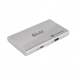 CLUB3D Thunderbolt™4 Portable 5-in-1 Hub with Smart Power