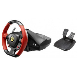 Thrustmaster Ferrari 458 Spider Musta, Punainen Ohjauspyörä + polkimet Xbox One