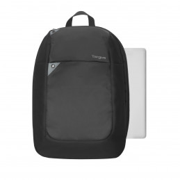 Targus TBB565GL laukku kannettavalle tietokoneelle 39,6 cm (15.6") Reppu Musta, Harmaa