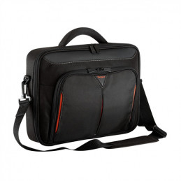 Targus Classic+ laukku kannettavalle tietokoneelle 39,6 cm (15.6") Salkku Musta