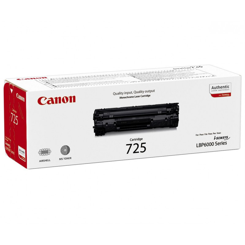 Canon CRG 725 värikasetti 1 kpl Alkuperäinen Musta