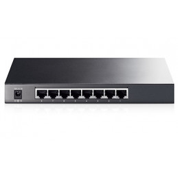 TP-LINK TL-SG2008 Hallittu Gigabit Ethernet (10 100 1000) Musta