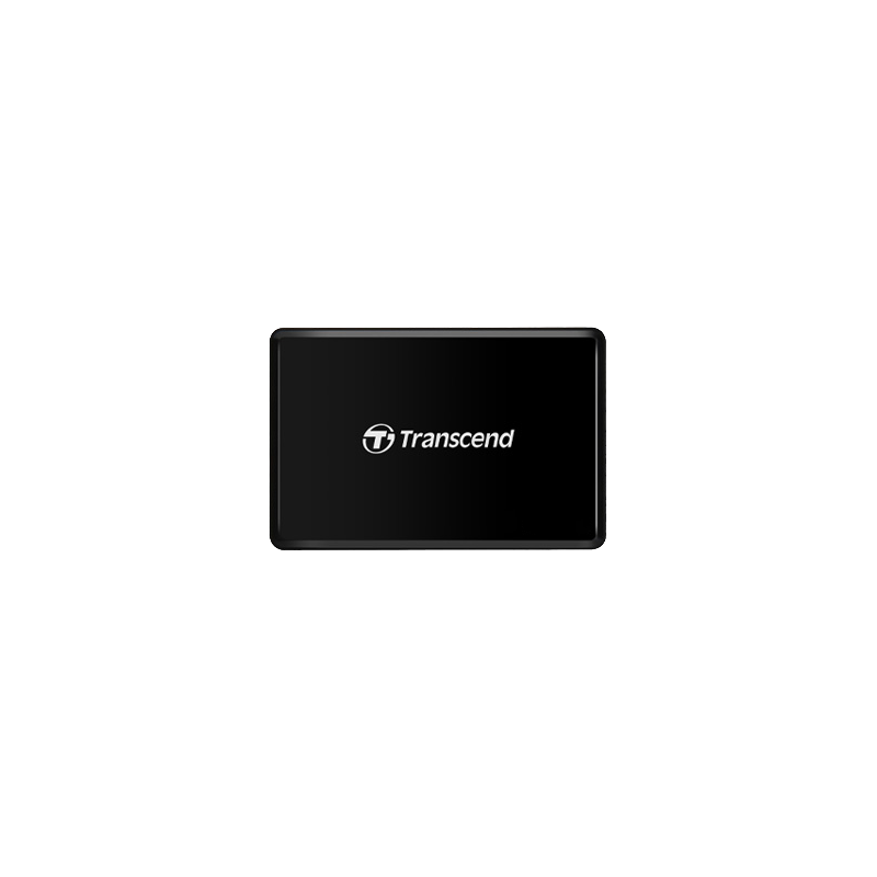 Transcend RDF8 kortinlukija Micro-USB Musta