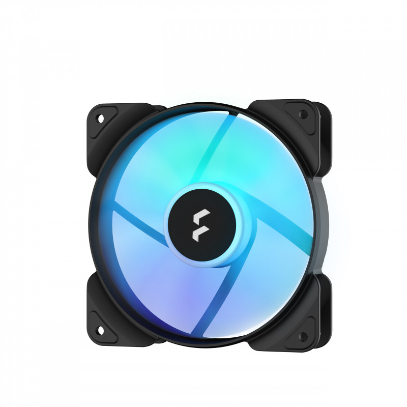 Fractal Design Aspect 12 RGB Tietokonekotelo Tuuletin 12 cm Musta 3 kpl