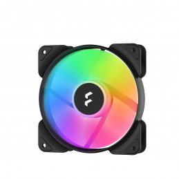 Fractal Design Aspect 12 RGB Tietokonekotelo Tuuletin 12 cm Musta 3 kpl