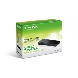 TP-LINK UH720 USB 3.2 Gen 1 (3.1 Gen 1) Micro-B 5000 Mbit s Musta